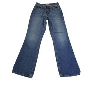L.L.Bean Women's Blue Denim Jeans Bootcut Classic Style Casual Pants‎ 26x30"